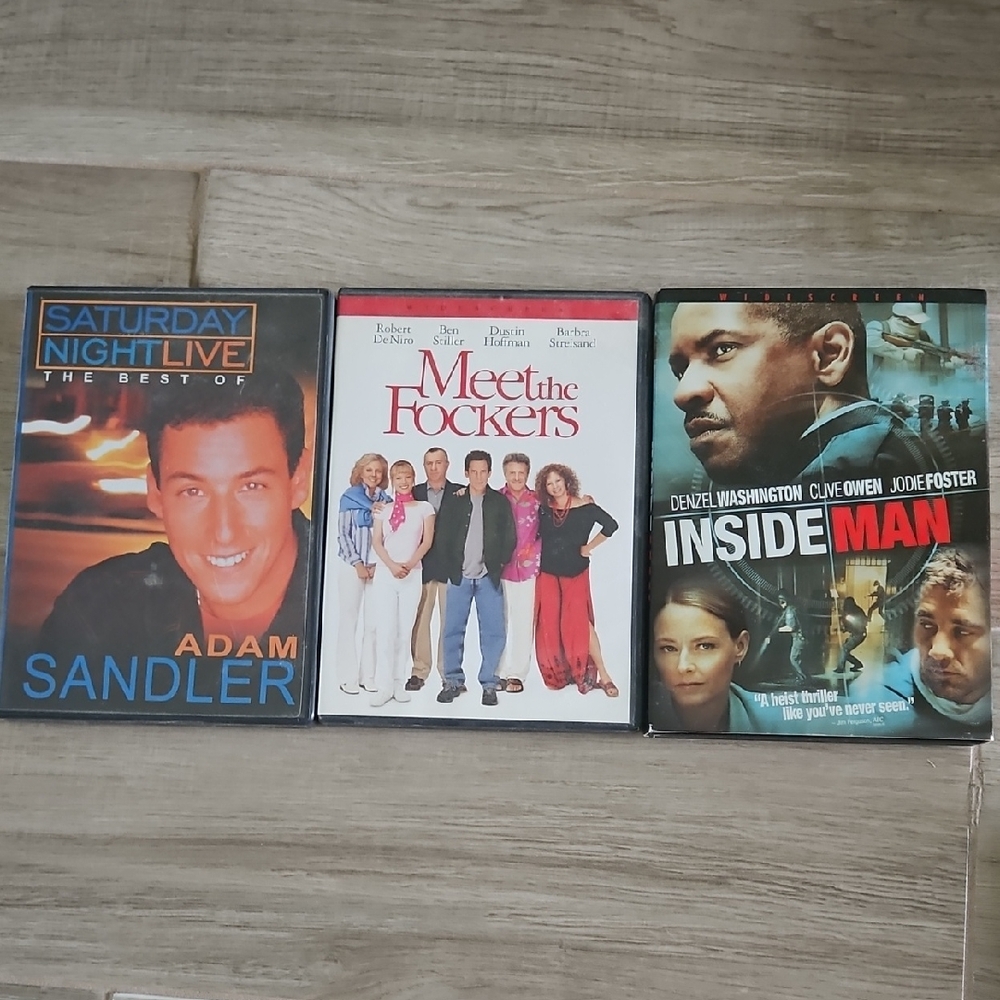 DVD Collection: Comedy and Thriller